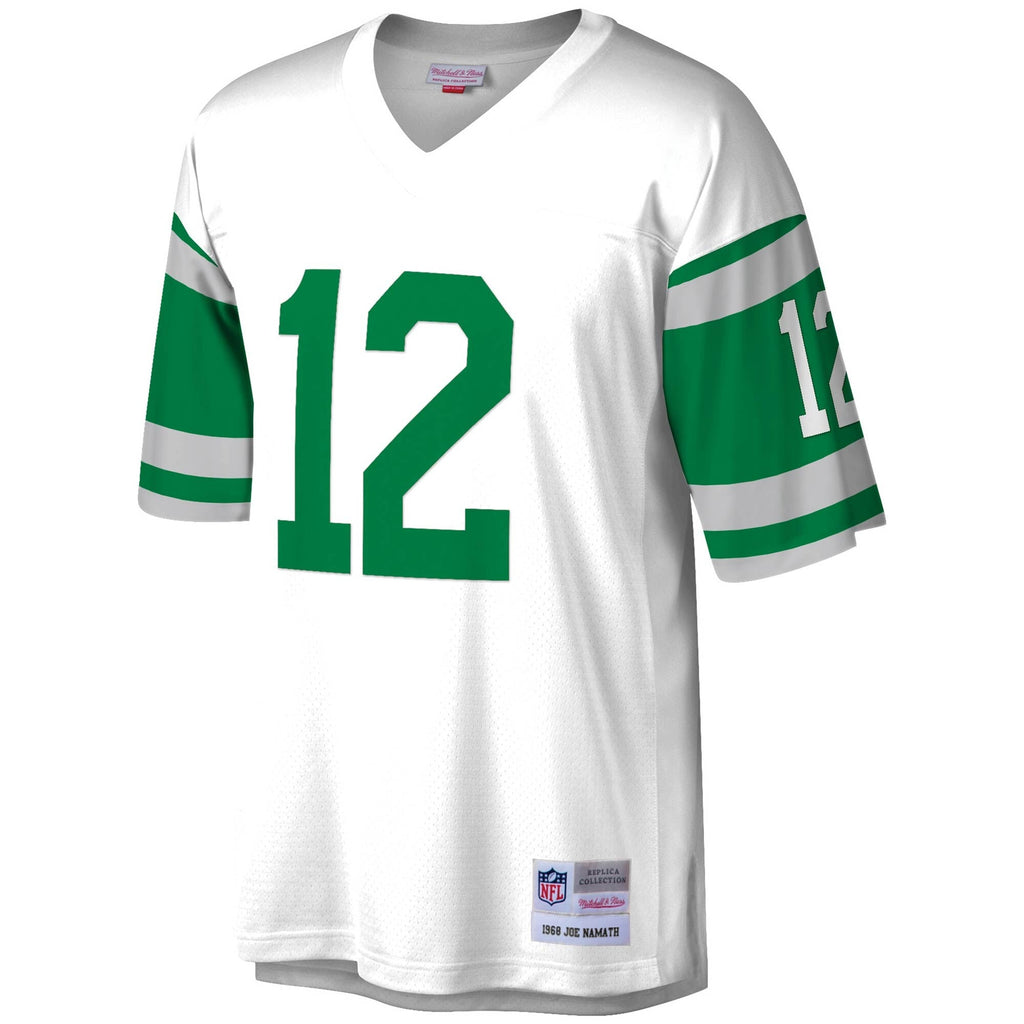 New York Jets Joe Namath White Legacy Replica Jersey