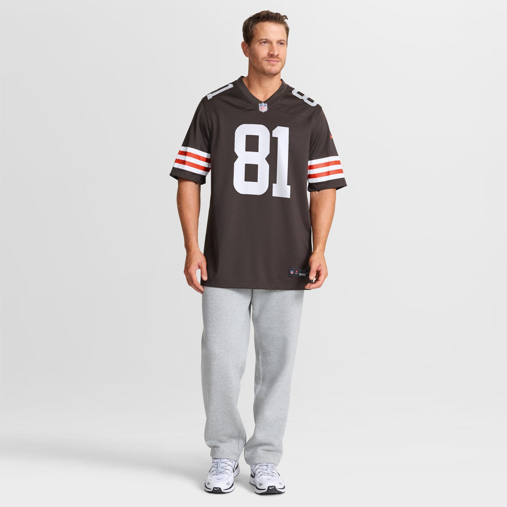 Cleveland Browns Luke Floriea Brown Team Game Jersey