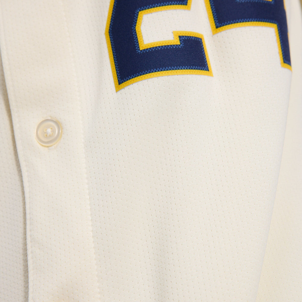 Milwaukee Brewers William Contreras Cream Home Limited Player Jersey