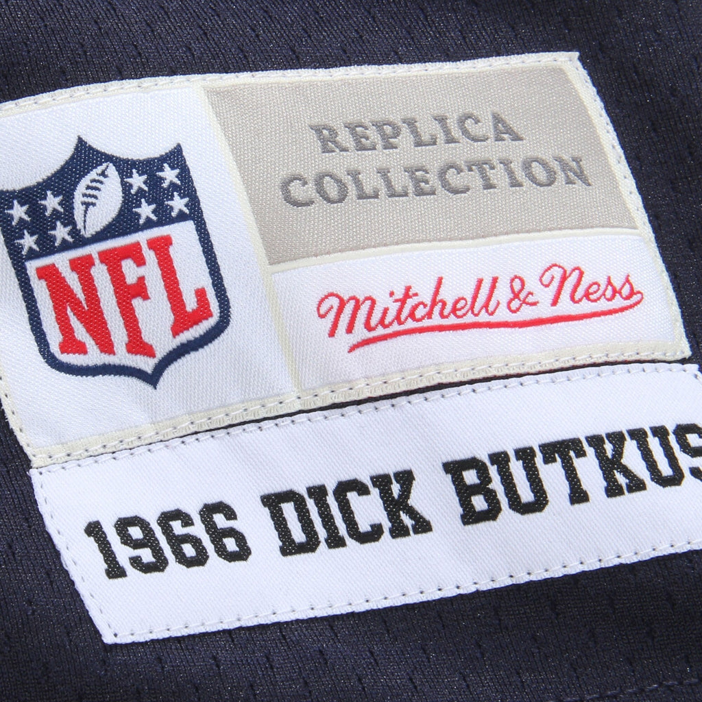 Chicago Bears Dick Butkus Navy Retired Player Legacy Replica Jersey