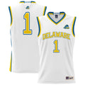 Delaware Fightin' Blue Hens Lightweight Basketball Jersey - White