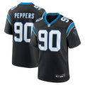 Carolina Panthers Julius Peppers Black Retired Player Game Jersey