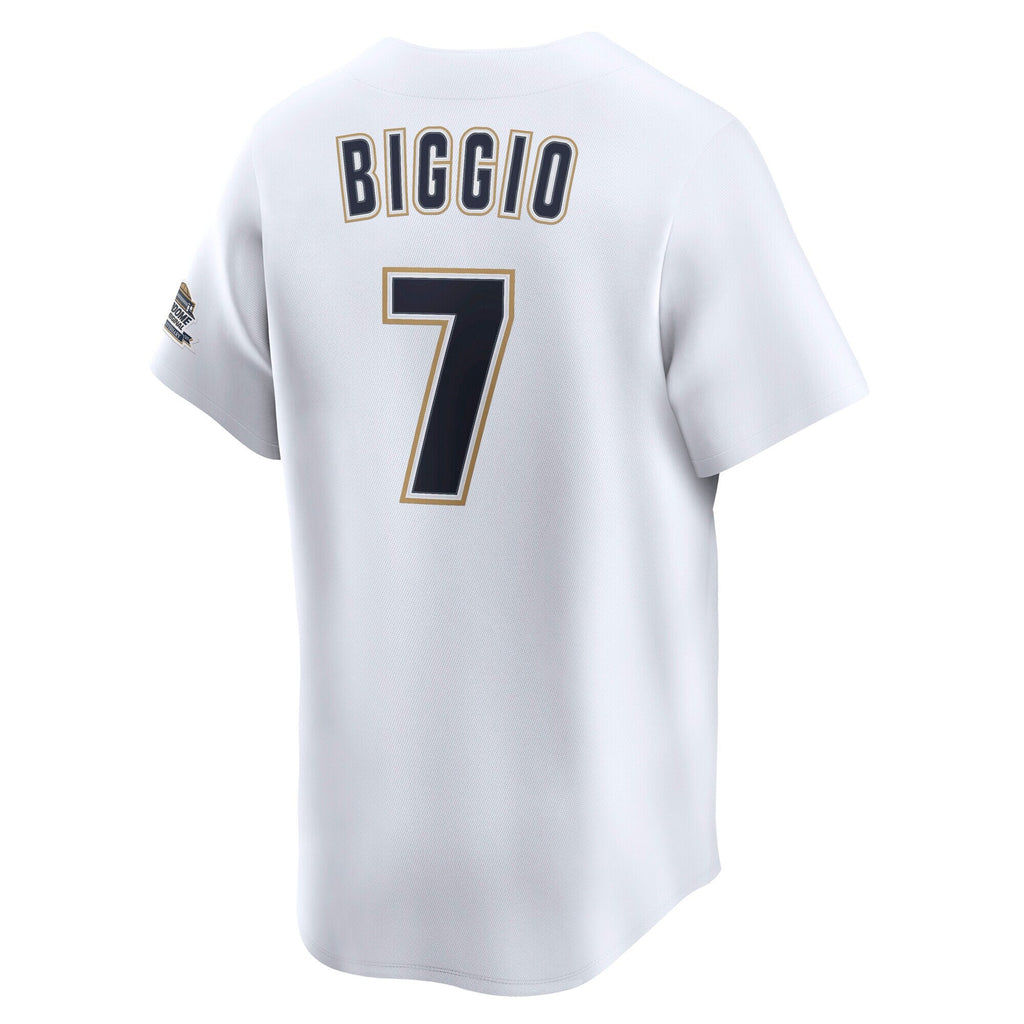Houston Astros Craig Biggio White Throwback Cooperstown Collection Limited Jersey