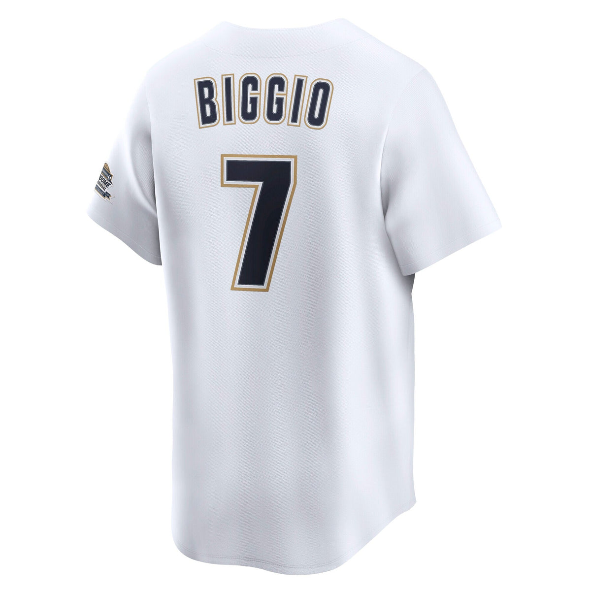 Houston Astros Craig Biggio White Throwback Cooperstown Collection Limited Jersey