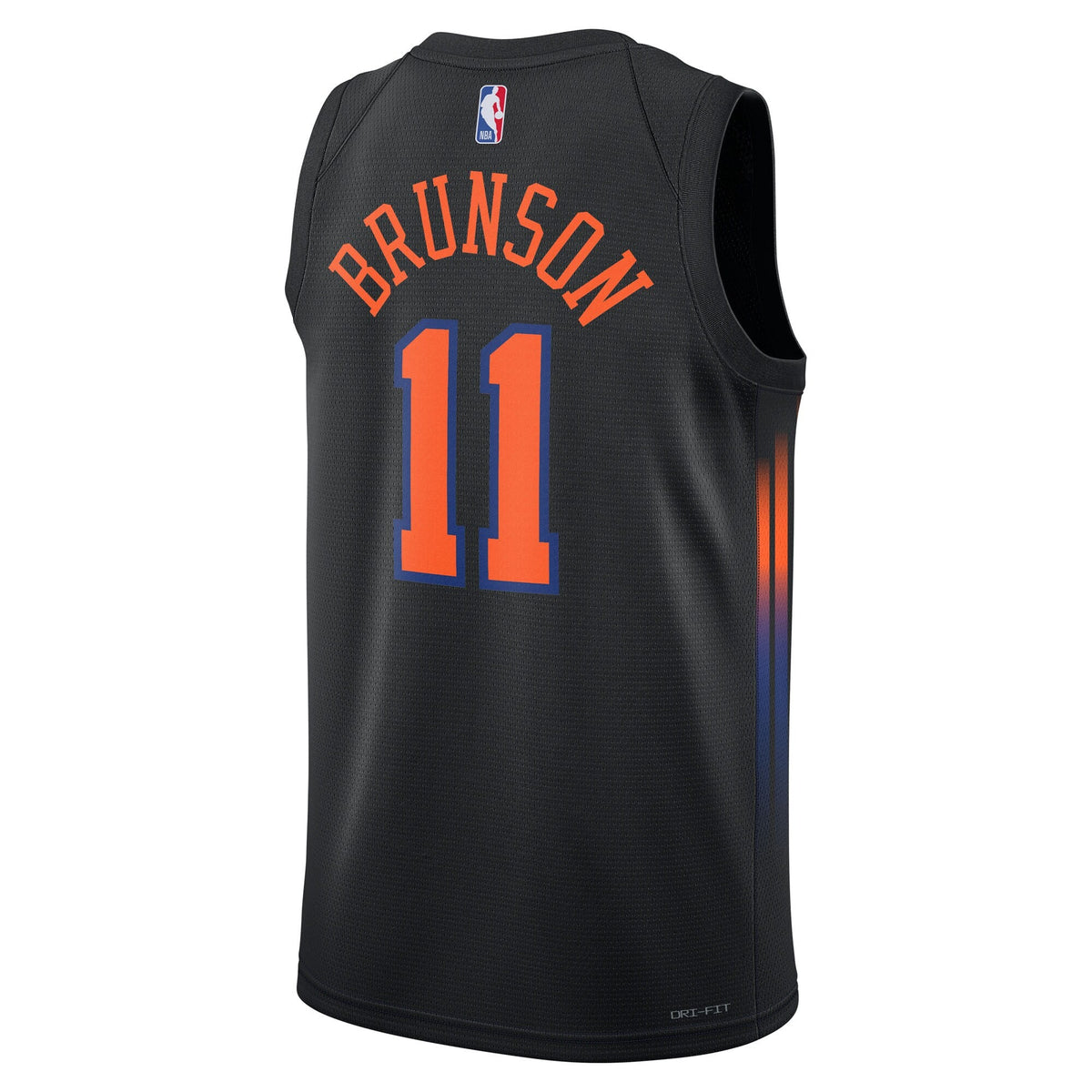 New York Knicks Statement Edition Jersey - Black - Jalen Brunson