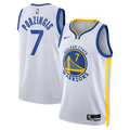 Golden State Warriors Association Edition Swingman Jersey - White - Kristaps Porziņģis