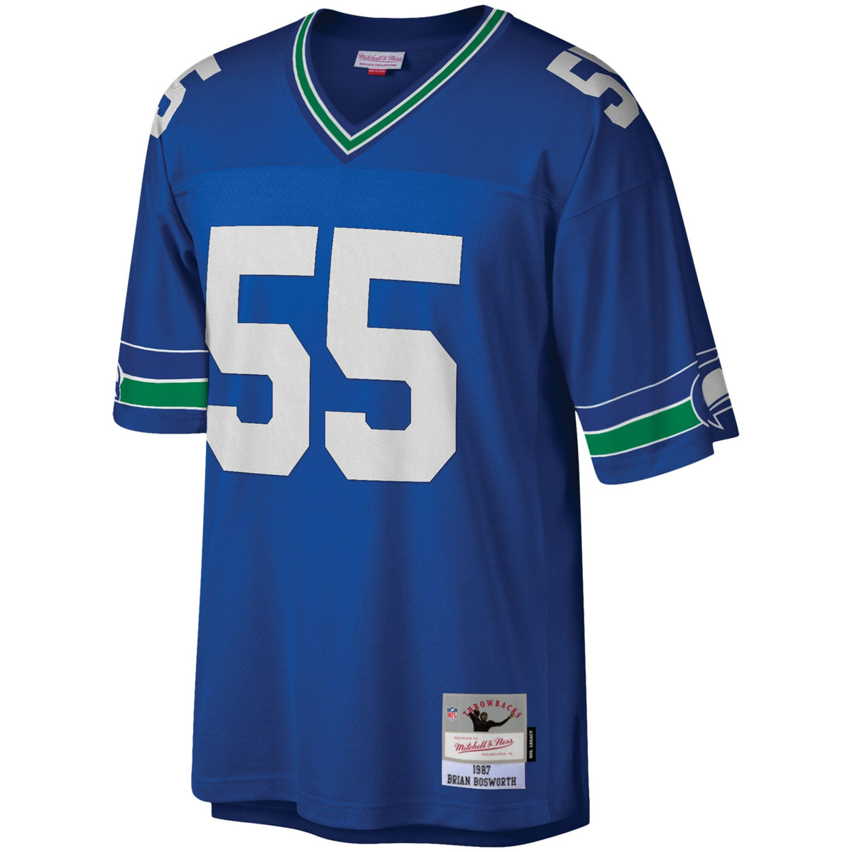 Seattle Seahawks Brian Bosworth Royal Legacy Replica Jersey