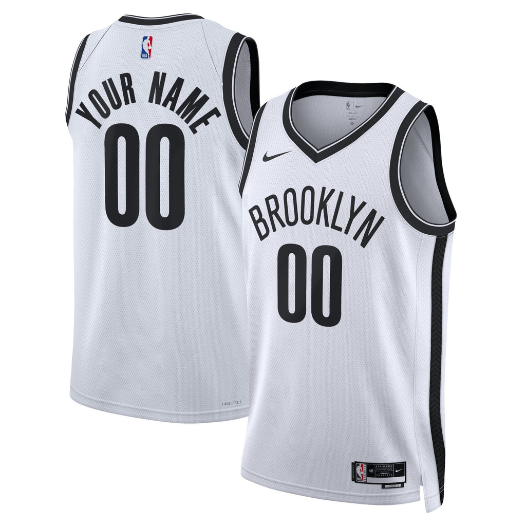 Brooklyn Nets Association Swingman Jersey - Custom