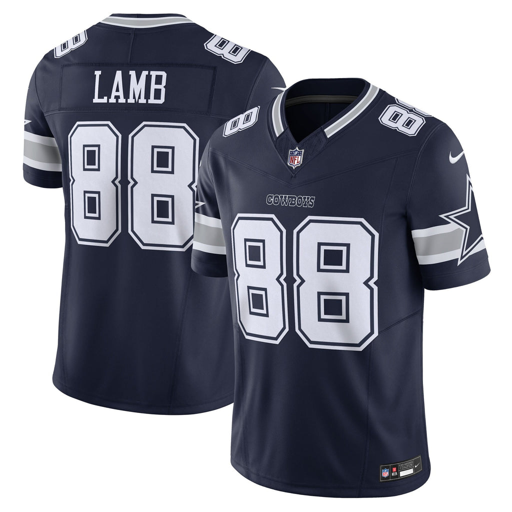 Dallas Cowboys CeeDee Lamb Navy Vapor F.U.S.E. Limited Jersey