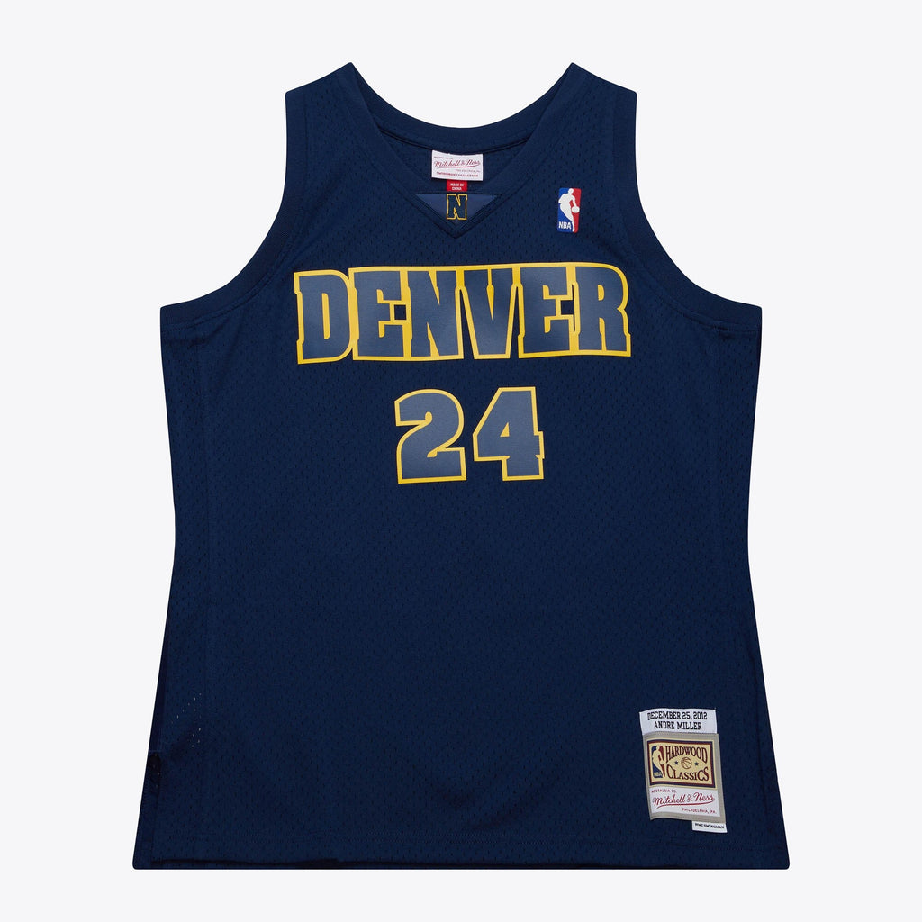 Denver Nuggets Andre Miller 2012 Day Authentic Jersey - Ash Blue