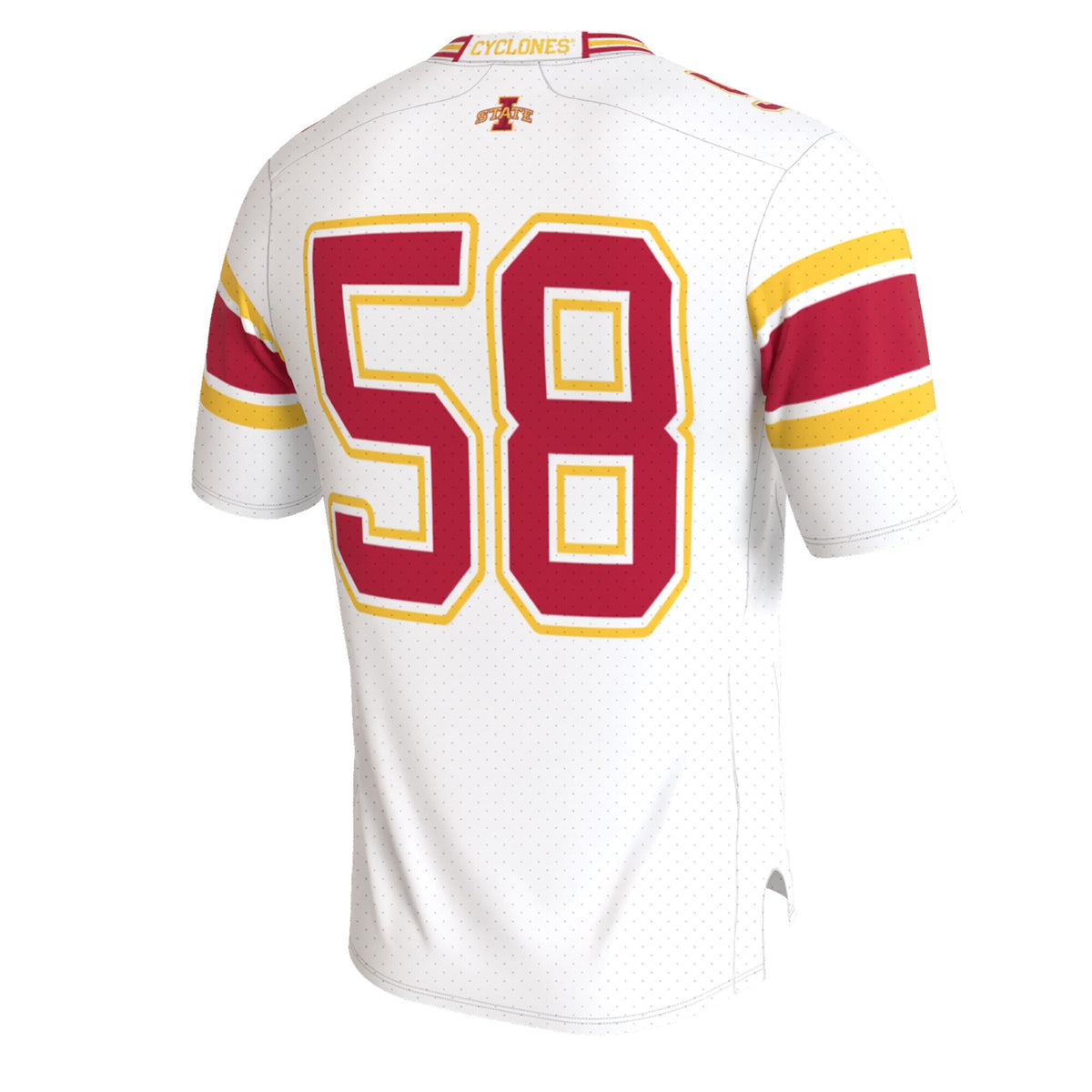 Iowa State Cyclones Lightweight Collegiate Football Whiteout Fashion Jersey