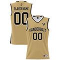 Vanderbilt Commodores NIL Pick-A-Player Basketball Jersey - Gold