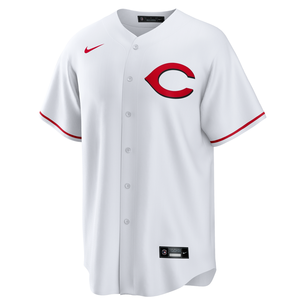 Cincinnati Reds Elly De La Cruz White Alternate 2 Replica Jersey