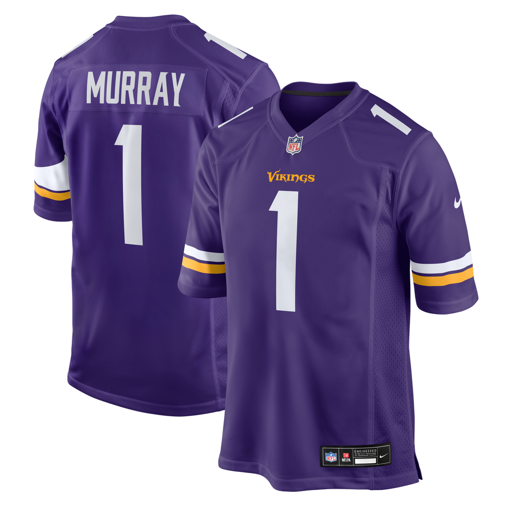 Minnesota Vikings Kyler Murray Purple Game Jersey