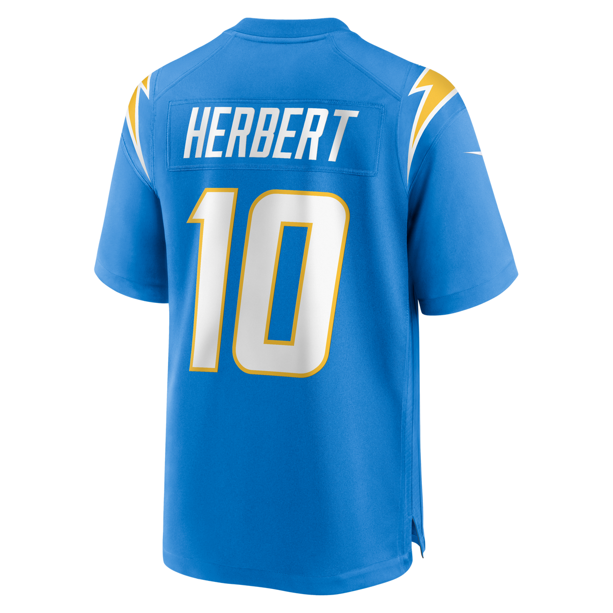 Los Angeles Chargers Justin Herbert Powder Blue Player Game Jersey