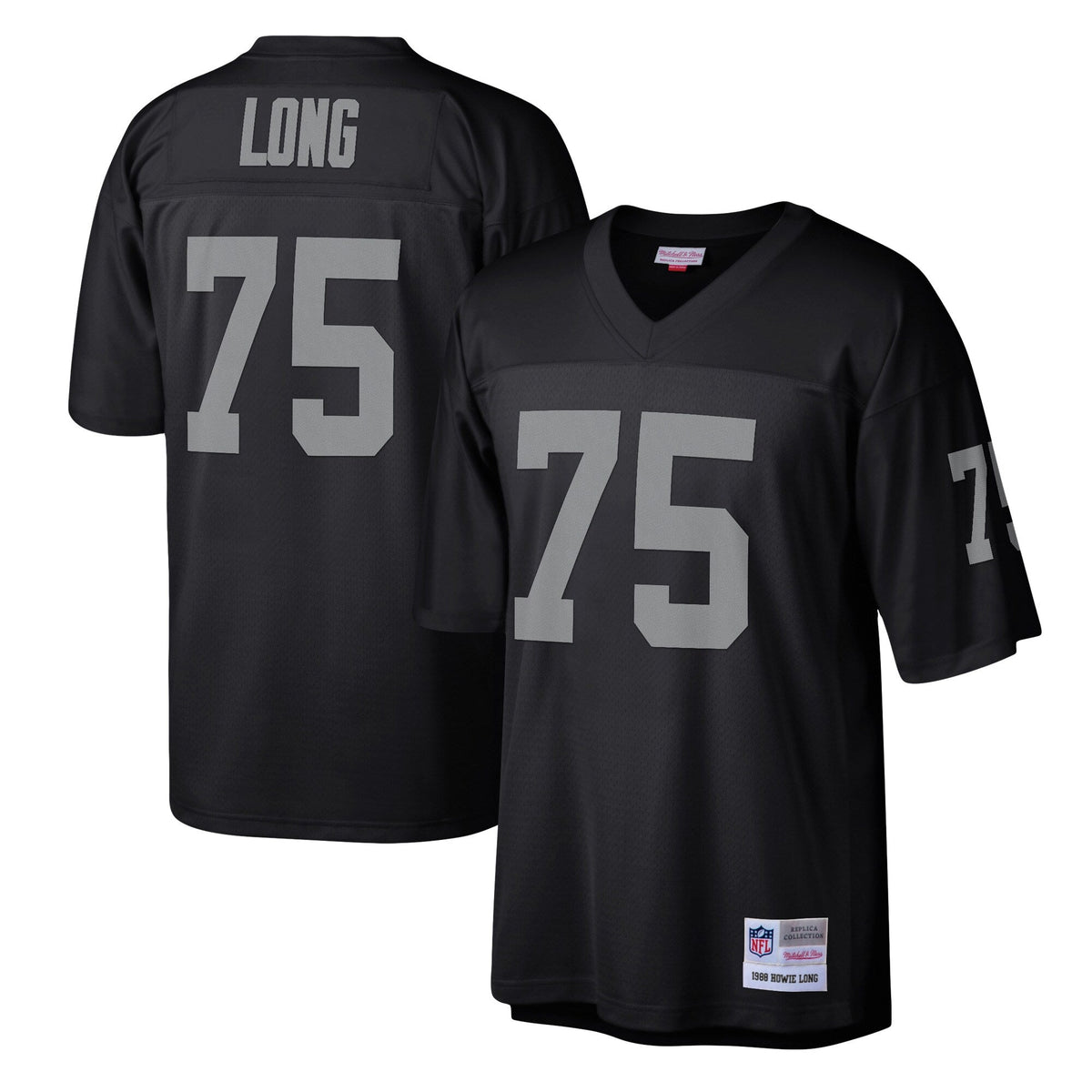 Las Vegas Raiders Howie Long Black Legacy Replica Jersey