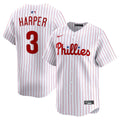 Philadelphia Phillies Bryce Harper White Home Limited Player Jersey