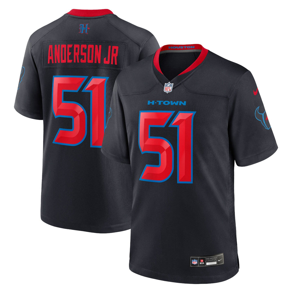 Houston Texans Will Anderson Jr. Navy Alternate Game Jersey