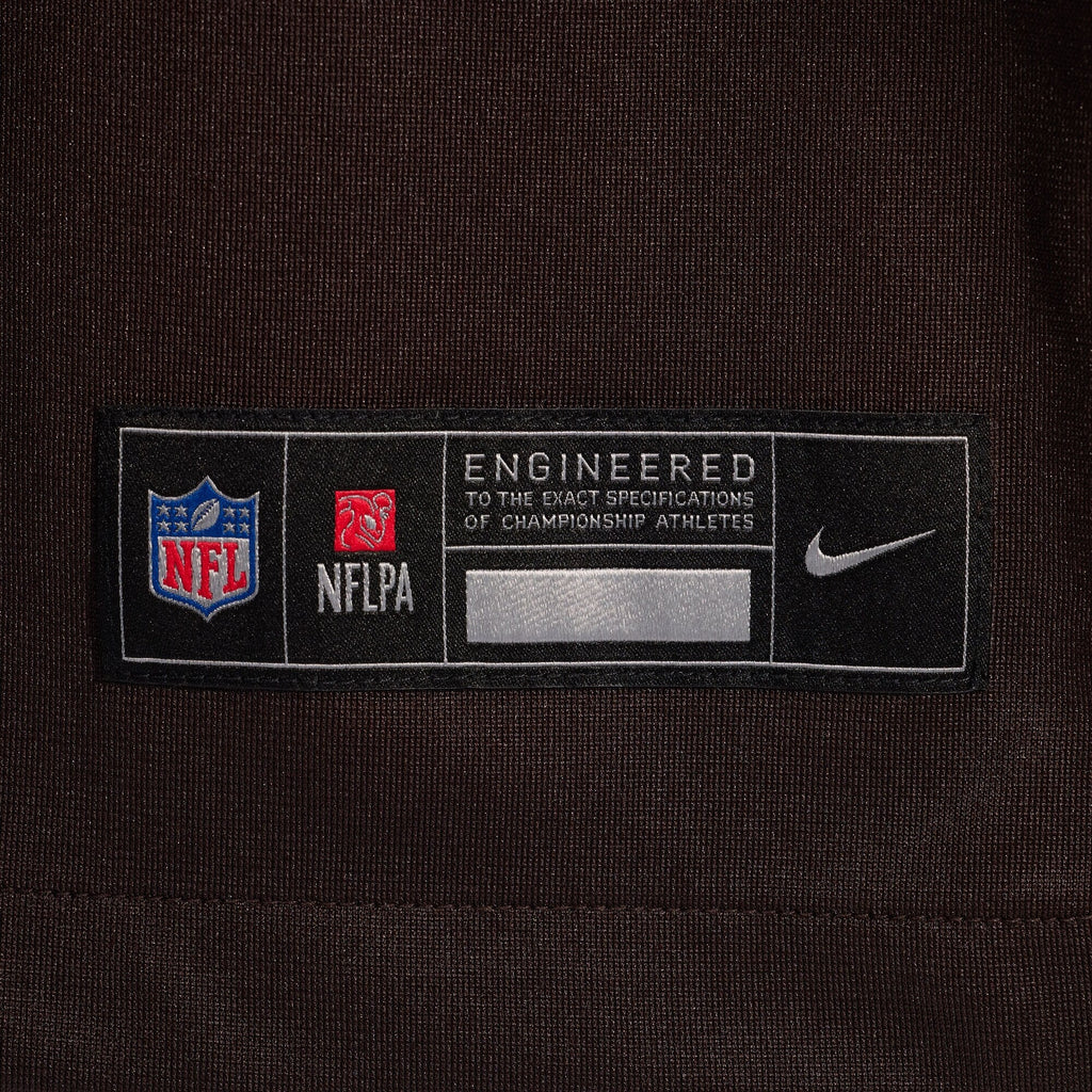 Cleveland Browns Joe Thomas Brown Retired Game Player Jersey