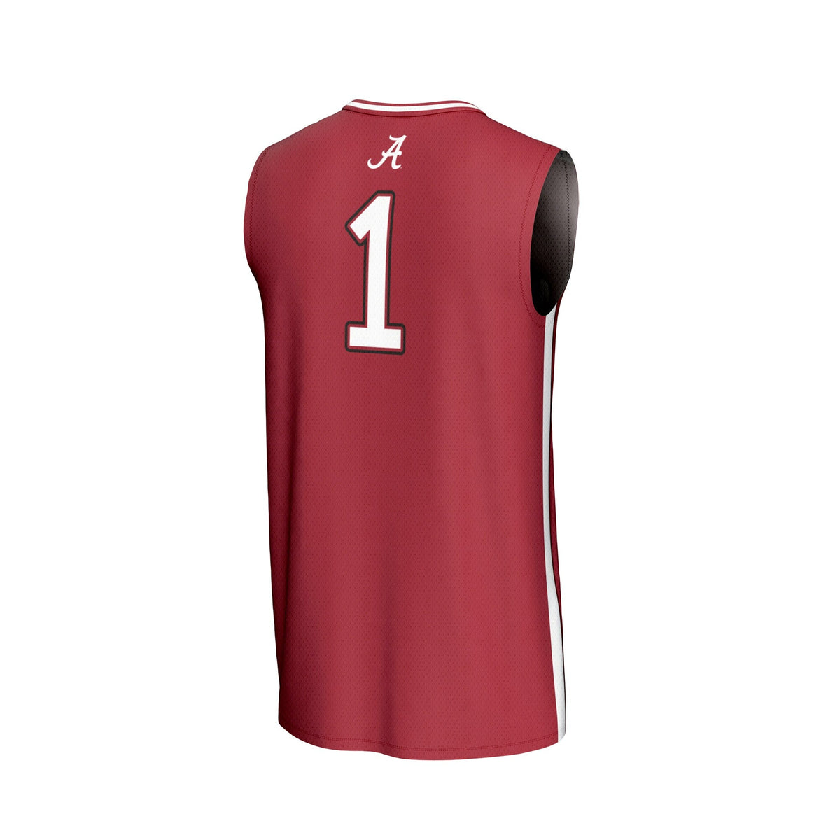 #1 Alabama Crimson Tide Lightweight Basketball Fashion Jersey - Crimson