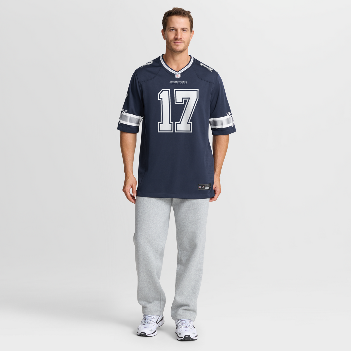 Dallas Cowboys Brandon Aubrey Navy Team Game Jersey