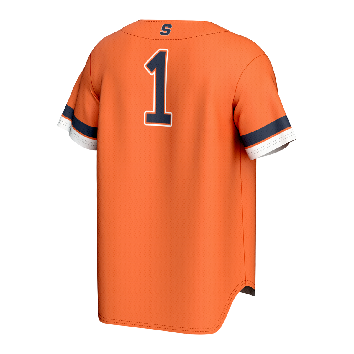 Syracuse Orange Lightweight Collegiate Baseball Fashion Jersey - Orange