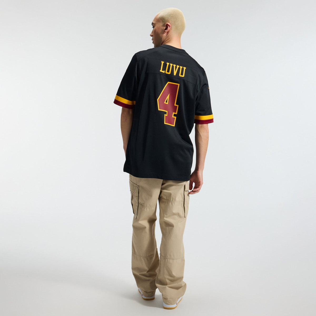 Washington Commanders Frankie Luvu Black Hail Raiser Alternate Game Jersey