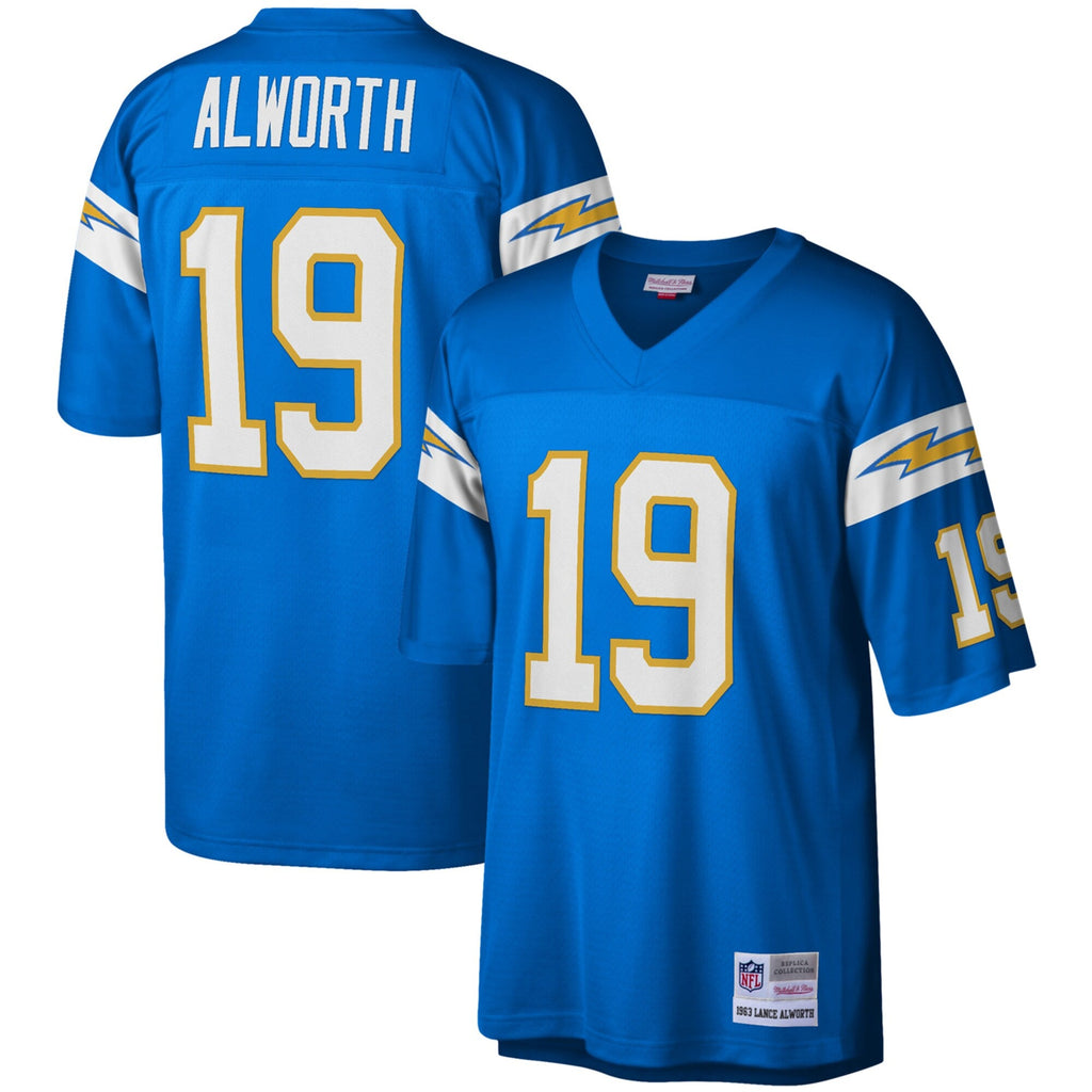 Los Angeles Chargers Lance Alworth Powder Blue Legacy Replica Jersey