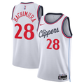 Los Angeles Clippers Replica Association Edition Swingman Jersey - White - Rui Hachimura