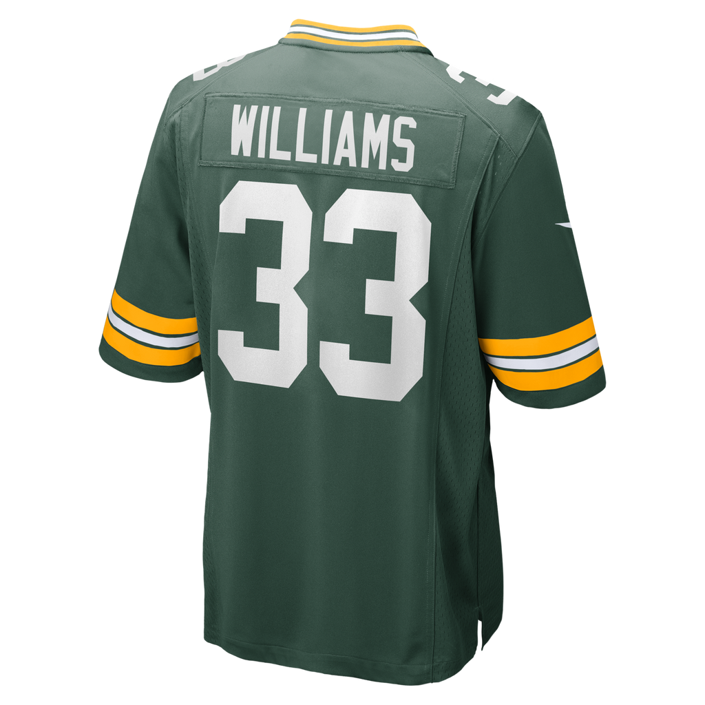 Green Bay Packers Evan Williams Green Game Jersey