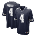 Dallas Cowboys Dak Prescott Navy Game Team Jersey