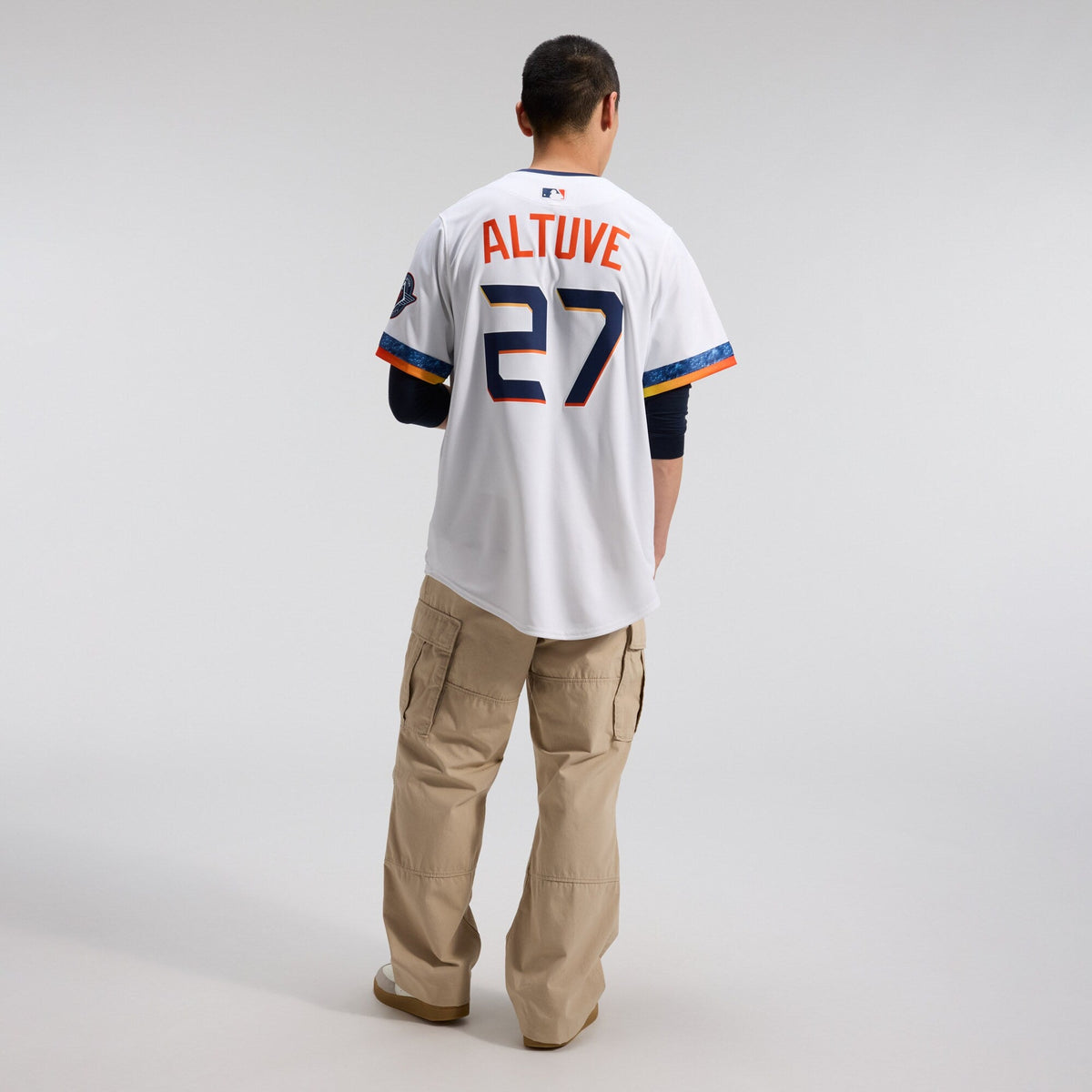 Houston Astros Jose Altuve White 2025 City Connect Limited Player Jersey