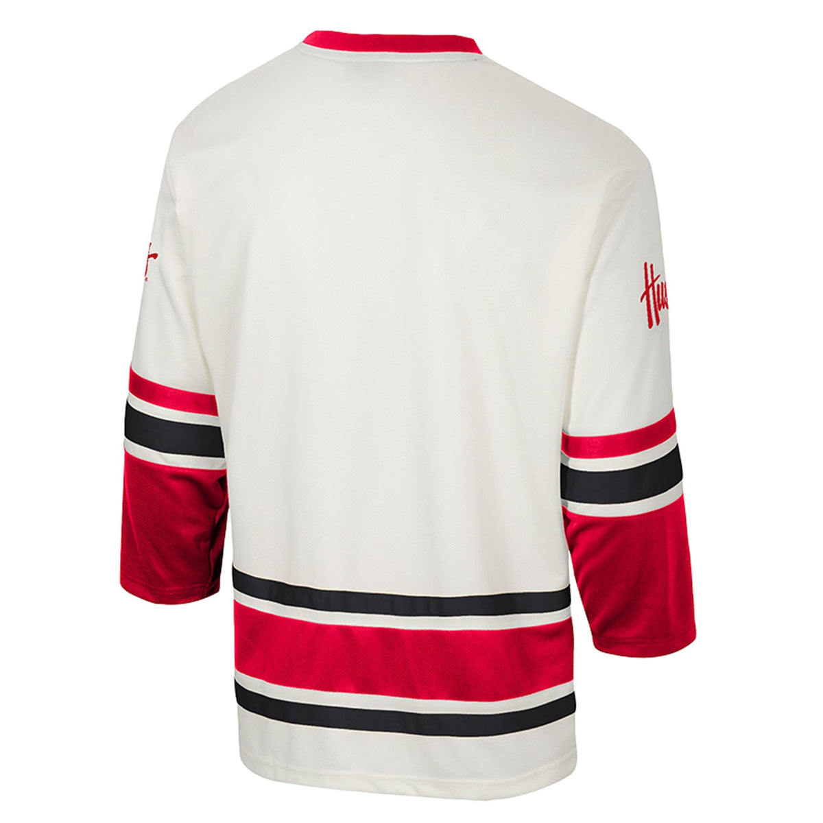 Nebraska Huskers Puck Proud Fashion Hockey Jersey - Cream