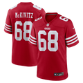 San Francisco 49ers Colton McKivitz Scarlet Game Jersey
