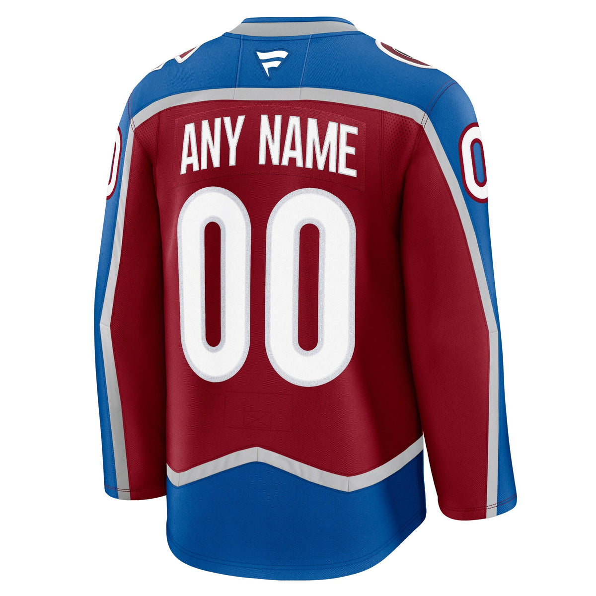 Colorado Avalanche Burgundy Home Premium Custom Jersey