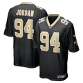 New Orleans Saints Cameron Jordan Black Team Game Jersey