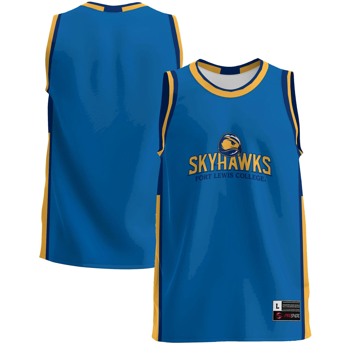 Fort Lewis College Skyhawks Lightweight Basketball Jersey - Blue