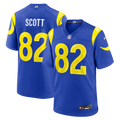 Los Angeles Rams Tyler Scott Royal Team Game Jersey