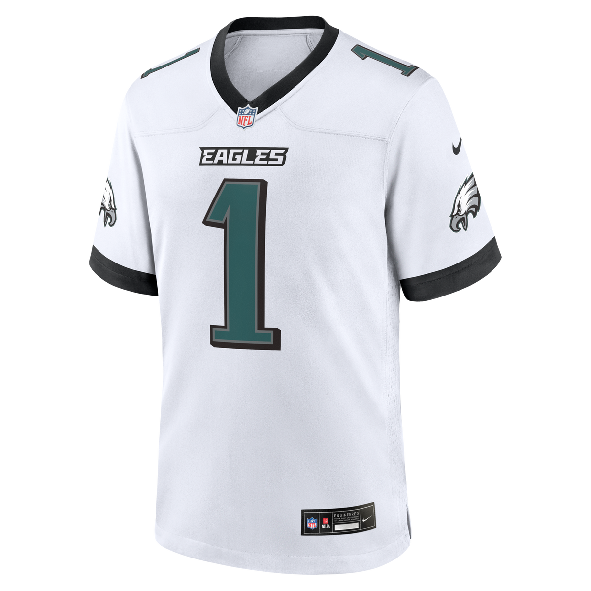 Philadelphia Eagles Jalen Hurts White Game Jersey