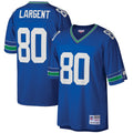 Seattle Seahawks Steve Largent Royal Big & Tall 1985 Retired Player Replica Jersey