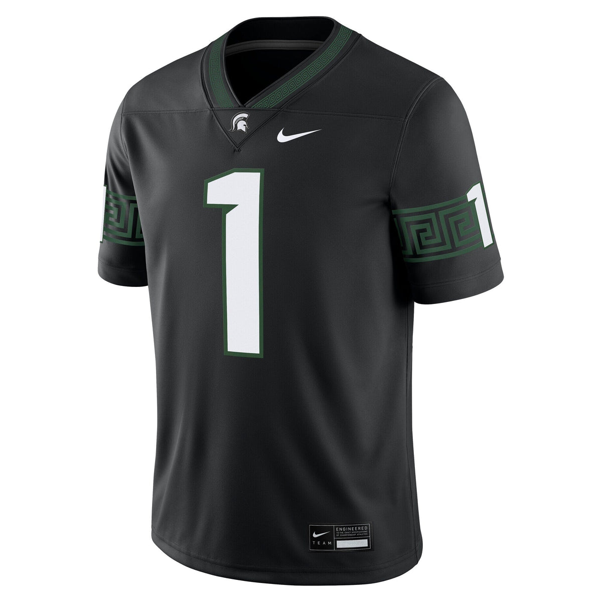 Black Michigan State Spartans Alternate Game Jersey