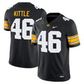 George Kittle #46 Iowa Hawkeyes Alumni Player Game Jersey - Black