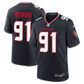 Houston Texans Folorunso Fatukasi Navy Team Game Jersey