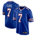 Buffalo Bills Doug Flutie Royal Game Retired Player Jersey