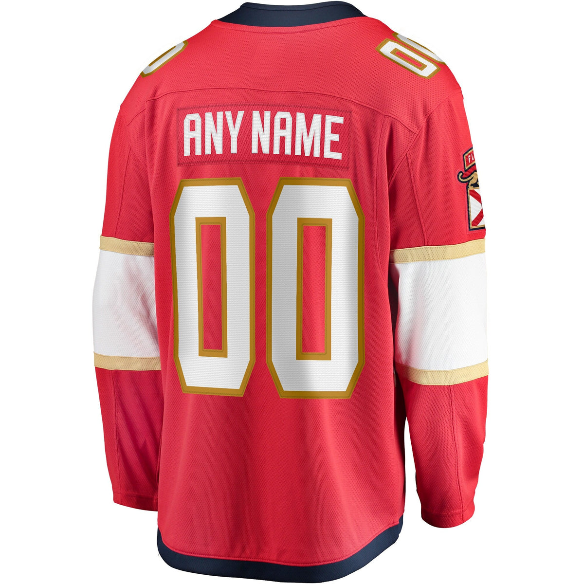 Florida Panthers Red Home Breakaway Custom Jersey