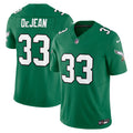 Philadelphia Eagles Cooper DeJean Kelly Green Alternate 2 Vapor F.U.S.E. Limited Jersey