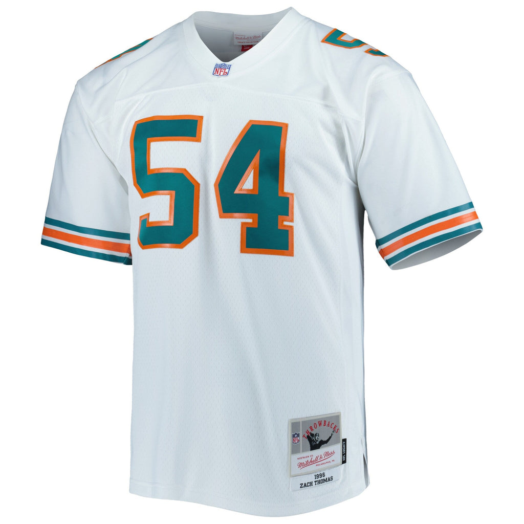 Miami Dolphins Zach Thomas White Legacy Replica Jersey