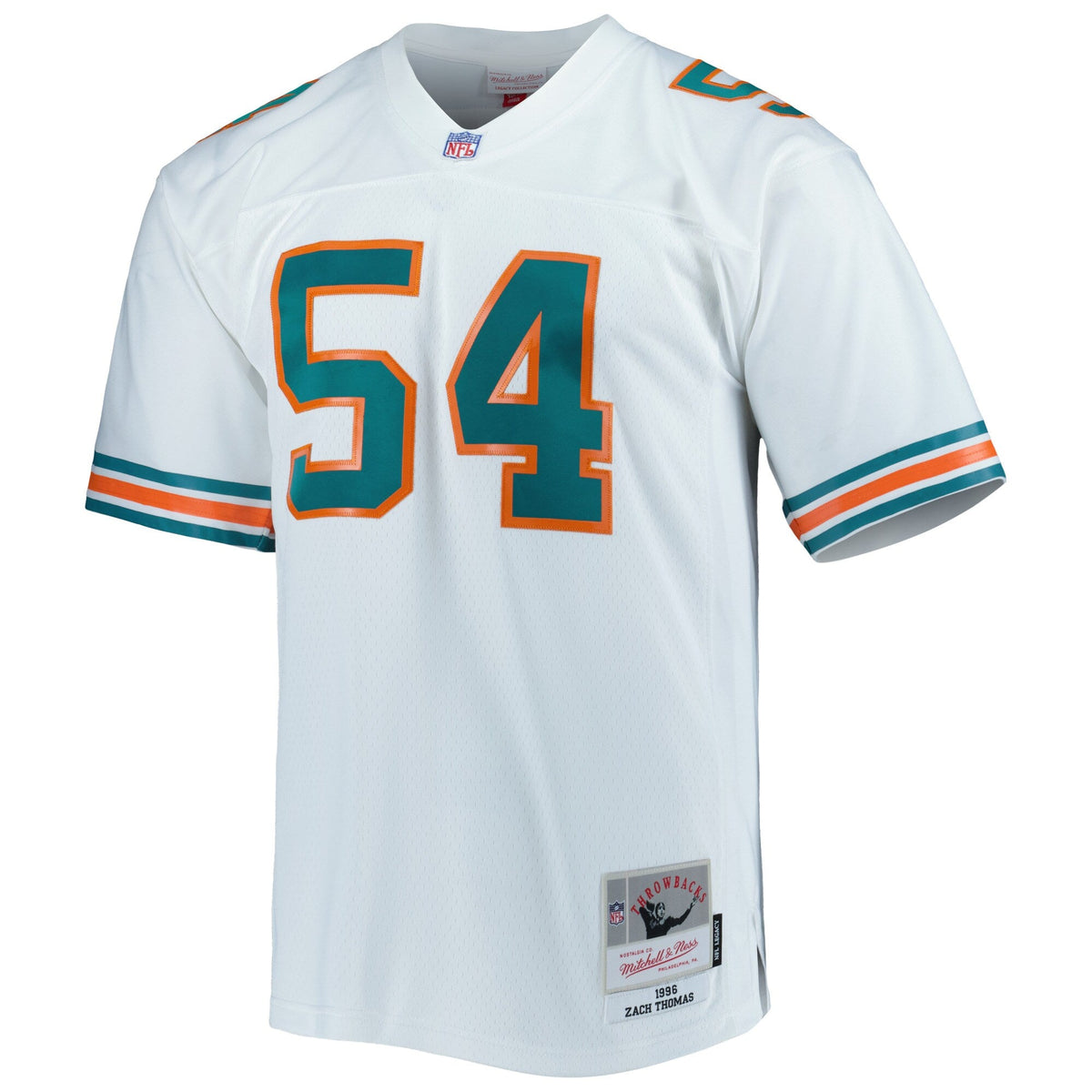 Miami Dolphins Zach Thomas White Legacy Replica Jersey
