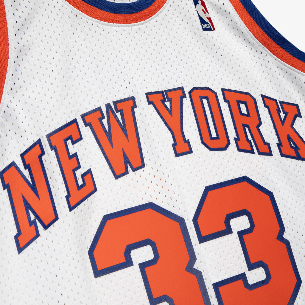 New York Knicks Patrick Ewing 1985 Swingman Authentic Jersey - White