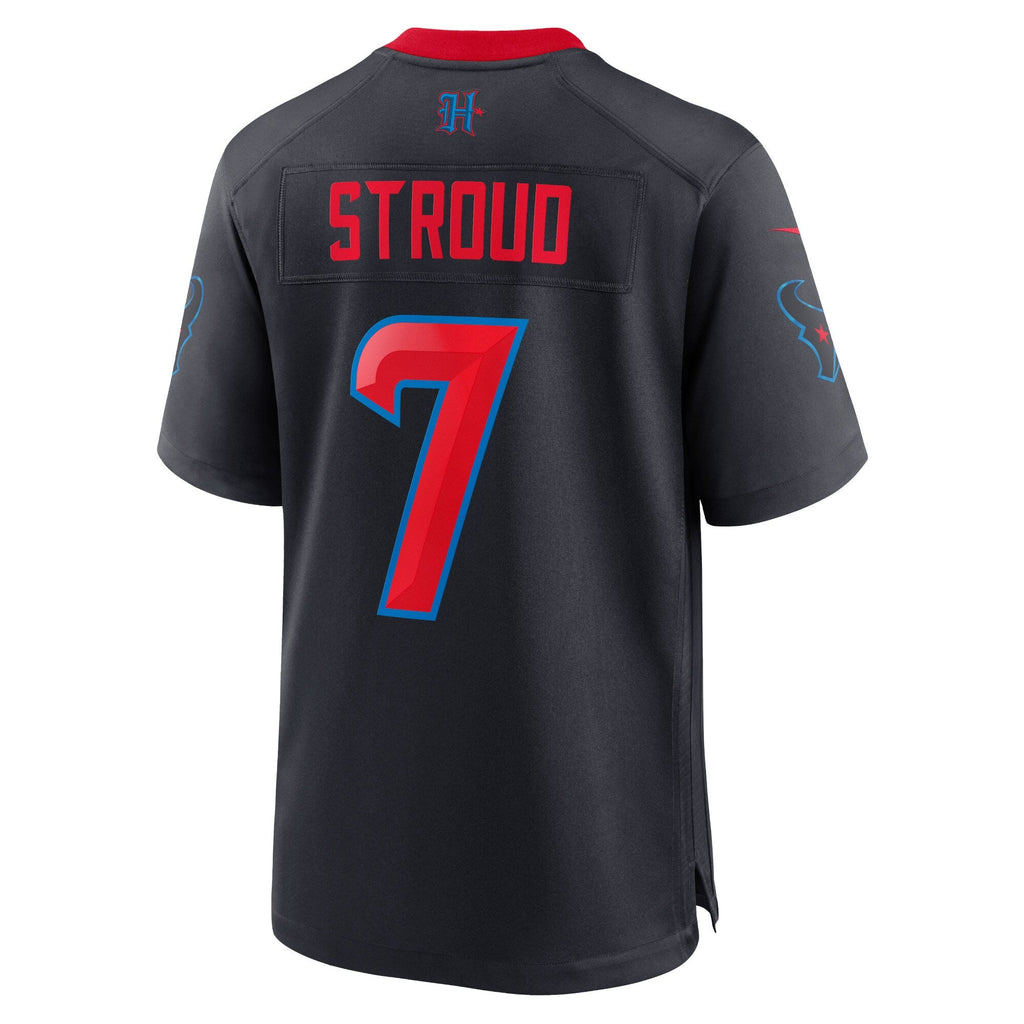 Houston Texans C.J. Stroud Navy 2nd Alternate Game Jersey